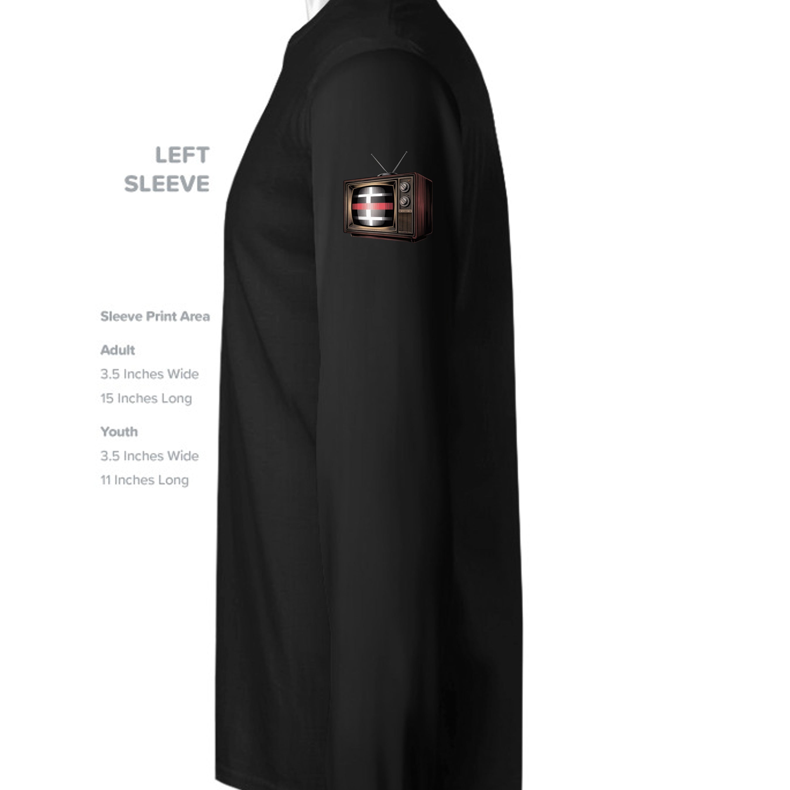Black - BA6100 - SLEEVE_LEFT